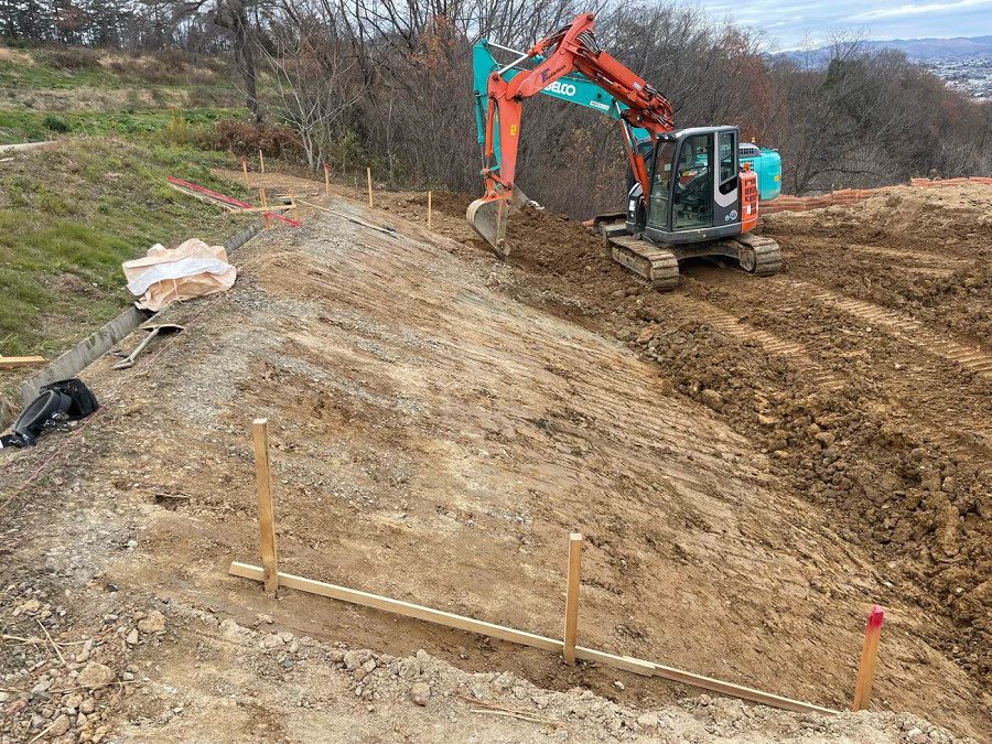 切土及び法面整形工事 / 株式会社アイエスクルー(公式)
